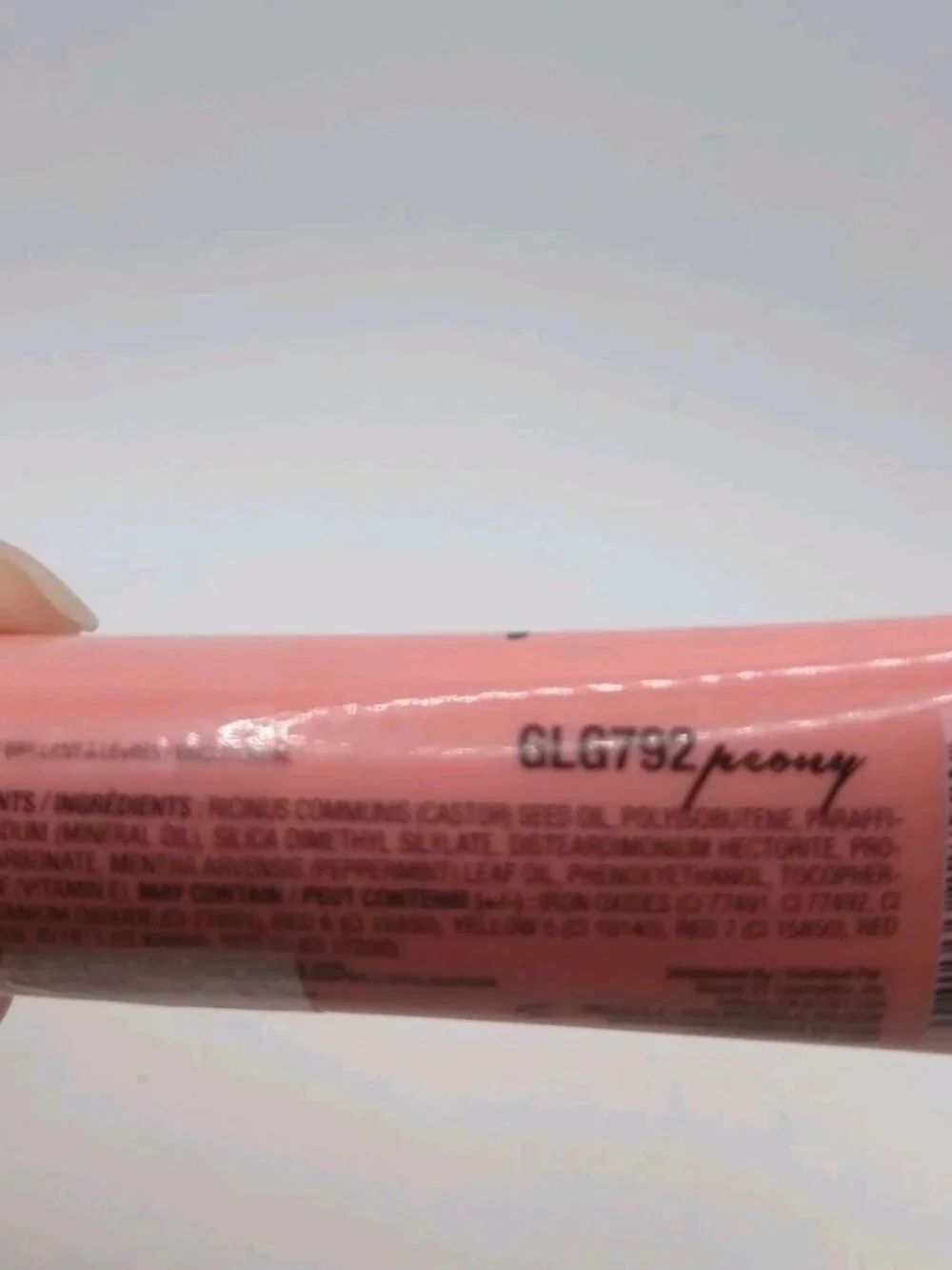 L.A. Colors Glazed Lip Paint, Shade 792 Peony